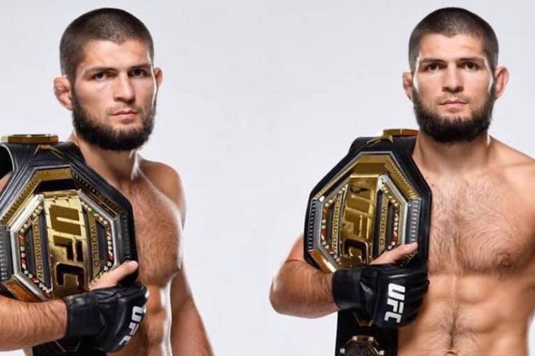 El luchador ruso de artes marciales mixtas Khabib Nurmagomedov anuncia su retirada de la UFC