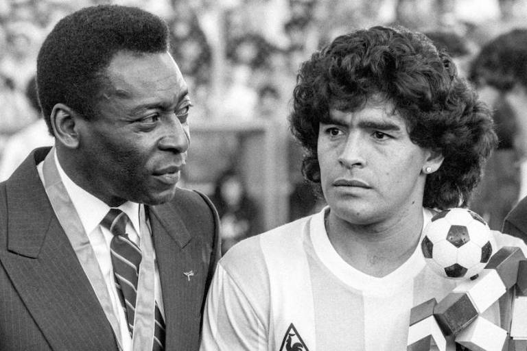 El rey Pelé recuerda a Maradona: ‘Un año sin Diego, amigos para siempre’, escribe