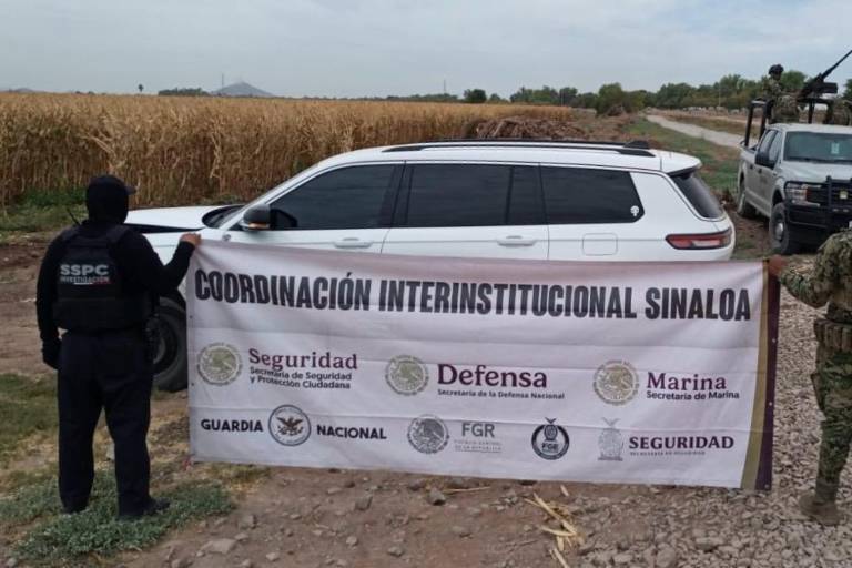 En El Fuerte aseguran tres vehículos que fueron robados en Estados Unidos