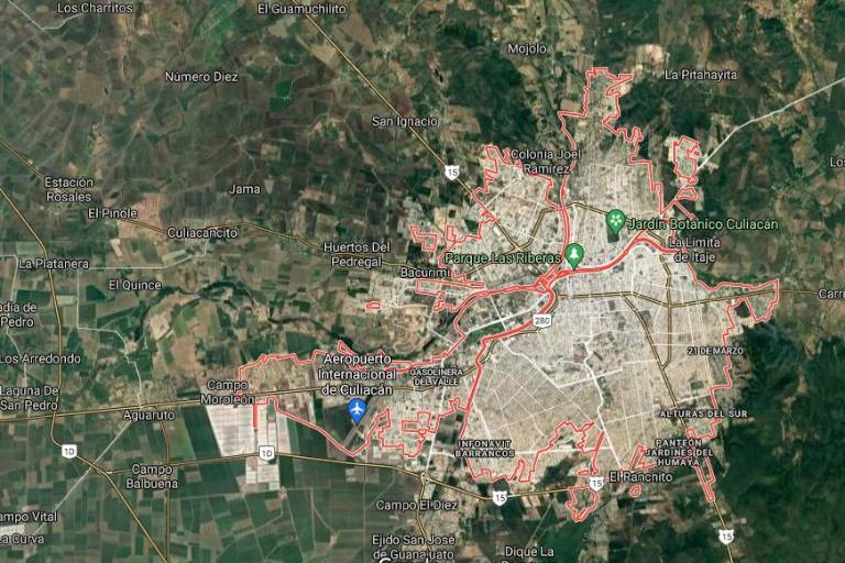 Después de 30 años, actualizarán con imágenes aéreas la distribución urbana de Culiacán