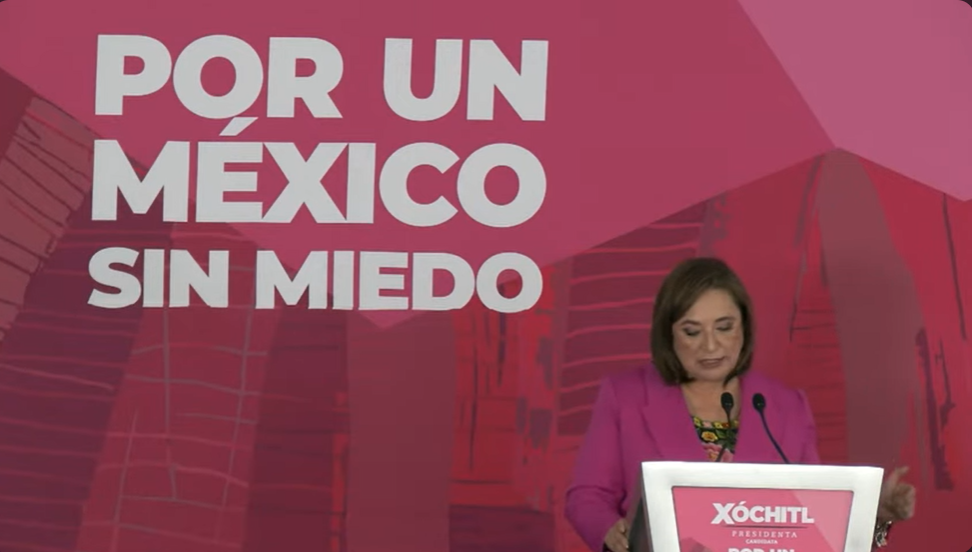 $!Ni abrazos, ni guerra al narco, propone Xóchitl Gálvez