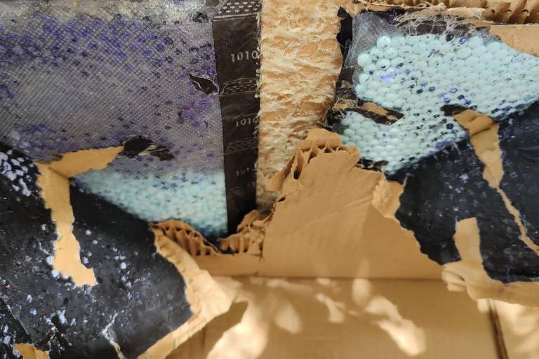 Asegura Guardia Nacional 10 mil pastillas de fentanilo en paquetería de Culiacán