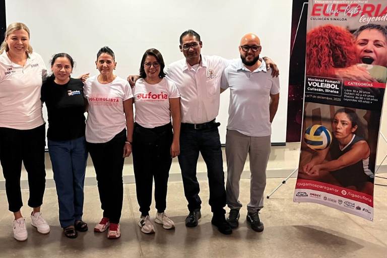 El Encuentro Euforia Leyendas 2025 de voleibol se realizará del 5 al 7 de diciembre.