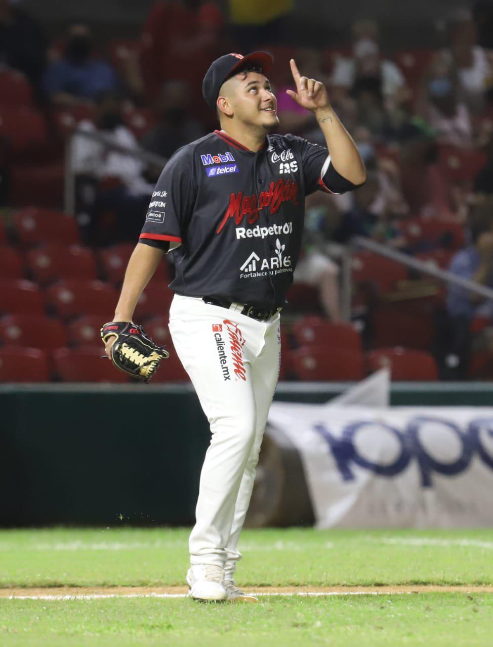 $!Édgar Torres, lanzador de Venados de Mazatlán, jugará la final de la Liga Venezolana de Beisbol