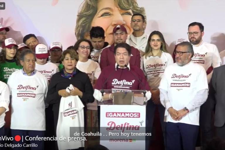 En Edomex, Ale del Moral y Delfina Gómez se declaran ganadoras y gobernadoras electas