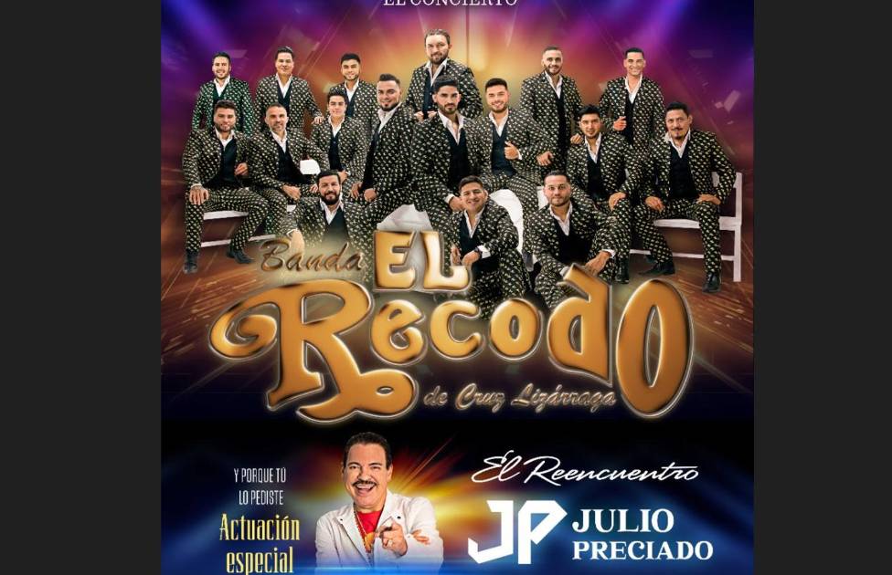 Anuncia El Recodo concierto en Ciudad de México, con Julio Preciado