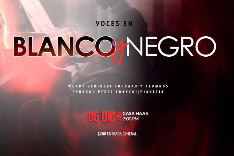 Invitan al concierto para piano y voz con Wendy Bertoldi y Eduardo Pérez