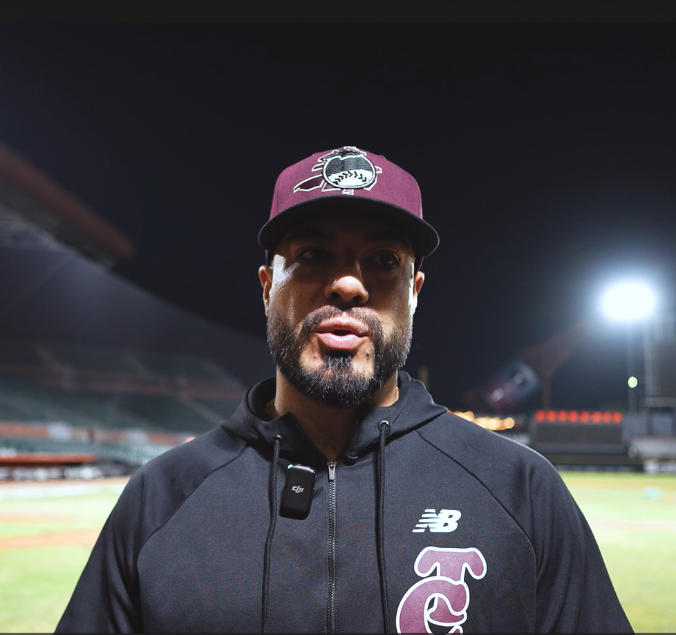 $!‘Siempre que venimos aquí queremos ganar’: Barreda tras liderar blanqueada de Tomateros en Hermosillo