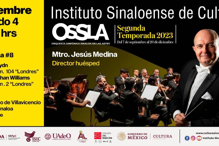 Tocará la OSSLA las dos grandes sinfonías dedicadas a Londres
