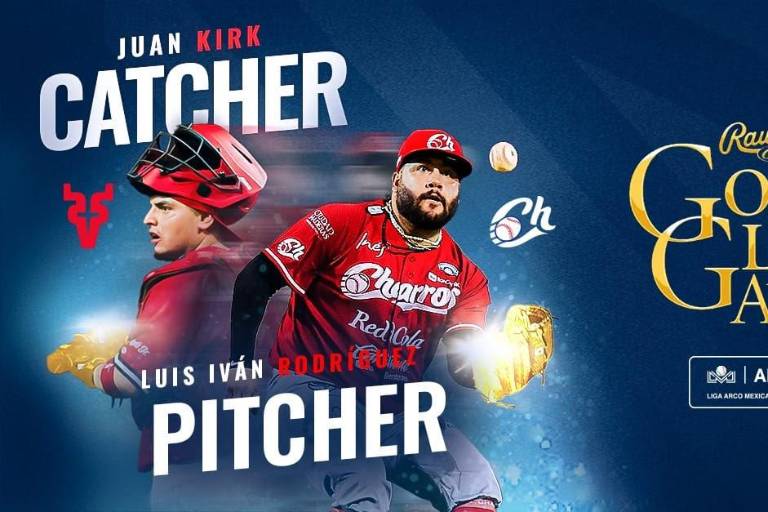 Juan Kirk y Luis Iván Rodríguez son la batería Guante de Oro de la LMP