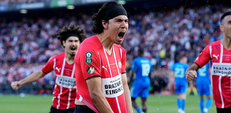 $!Sinaloense Érick Gutiérrez anota y es campeón de Copa con el PSV