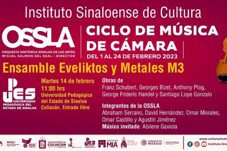 La música de cámara de la OSSLA va este martes a la UPES, con dos grupos