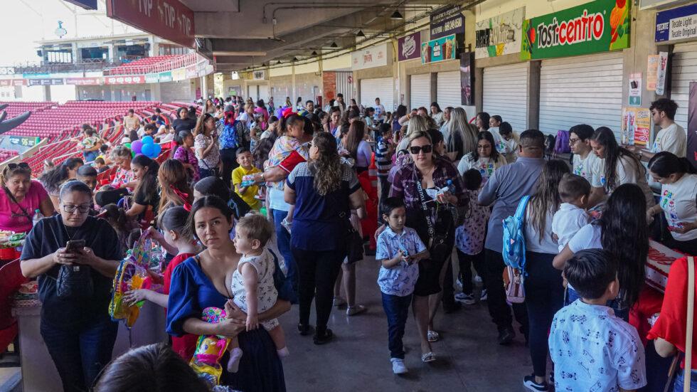 $!Un Día del Niño muy especial en el Estadio Teodoro Mariscal
