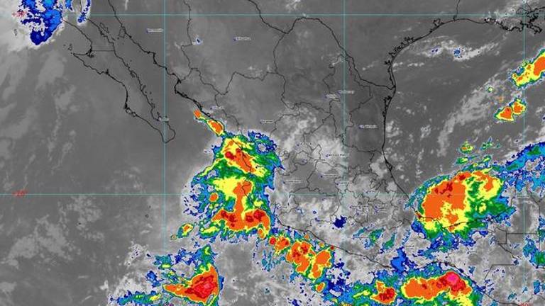 Condiciones del clima para este lunes en México.
