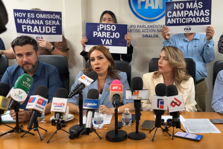 La dirigencia estatal del PAN en Sinaloa denuncia que la Senadora Imelda Castro ha mantenido supuestos actos anticipados de campaña.
