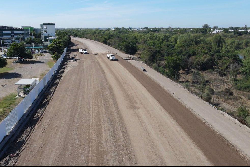 $!Malecón Margen Izquierdo, la obra más costosa del Plan Sinaloa, registra 52% y 33% de avance
