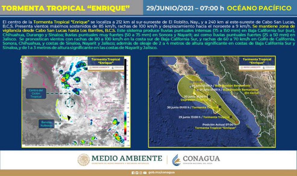 $!Las lluvias provocadas por la tormenta Enrique paralizan a Mazatlán