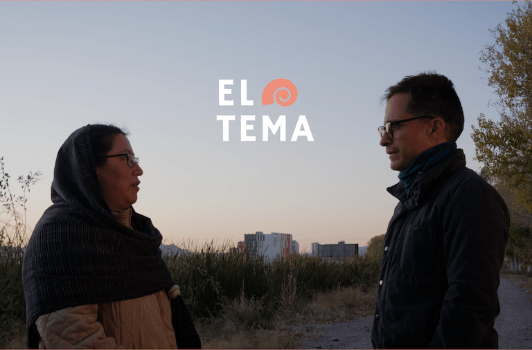 Gael García Bernal y Yásnaya Aguilar presentan El tema, serie sobre la crisis climática en México