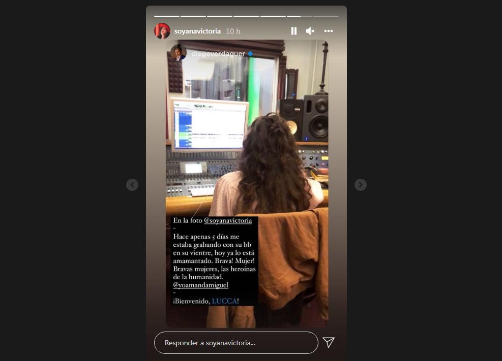 $!Amanda Miguel y Diego Verdaguer se convierten en abuelos