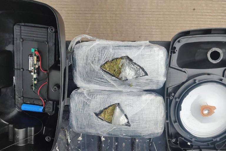 Asegura Guardia Nacional mariguana oculta en bocinas en Culiacán