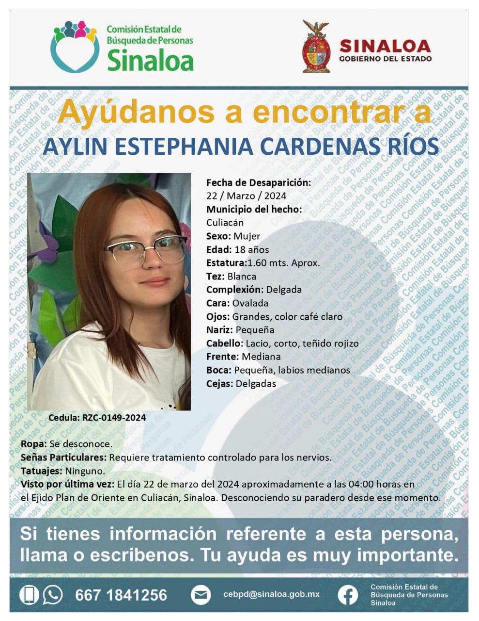 $!Son 11 las fichas que siguen activas de las personas desaparecidas el viernes 22 de marzo en Sinaloa