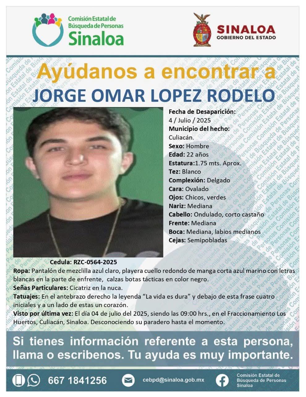 $!Identifican a joven hallado sin vida en bolsas en la colonia Margarita, en Culiacán
