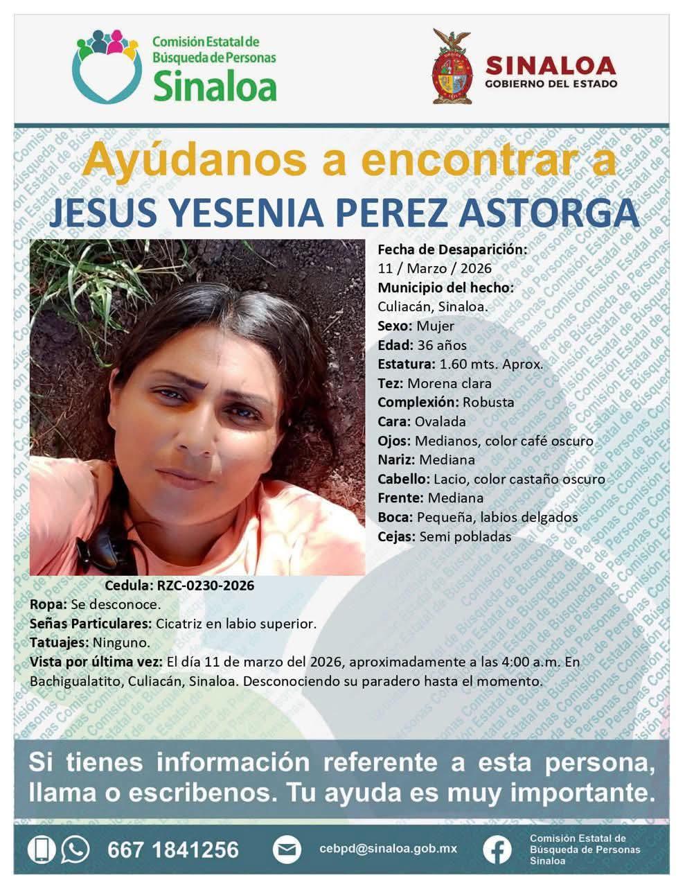 $!Giran fichas de búsqueda por 2 adolescentes y mujer tras privación de la libertad en Culiacán