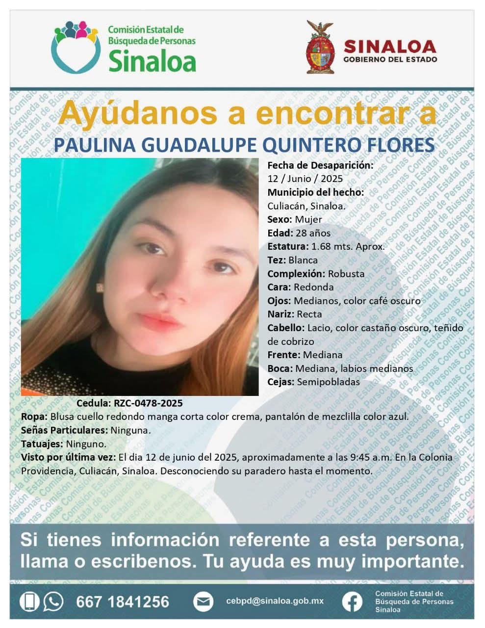 $!Privan de la libertad a Paulina Guadalupe frente a sus hijos en Culiacán