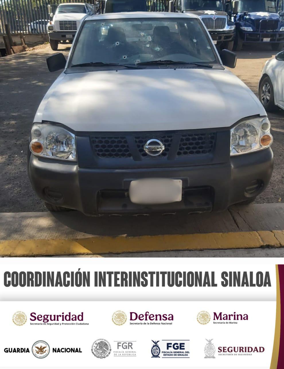 $!Aseguran vehículos y armamentos en distintos puntos de Culiacán
