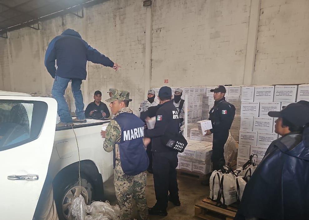 $!Marina despliega apoyo a comunidades afectadas por lluvias en varios estados