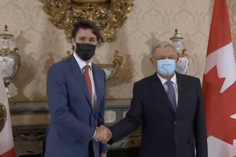 AMLO se reúne con Trudeau en Washington