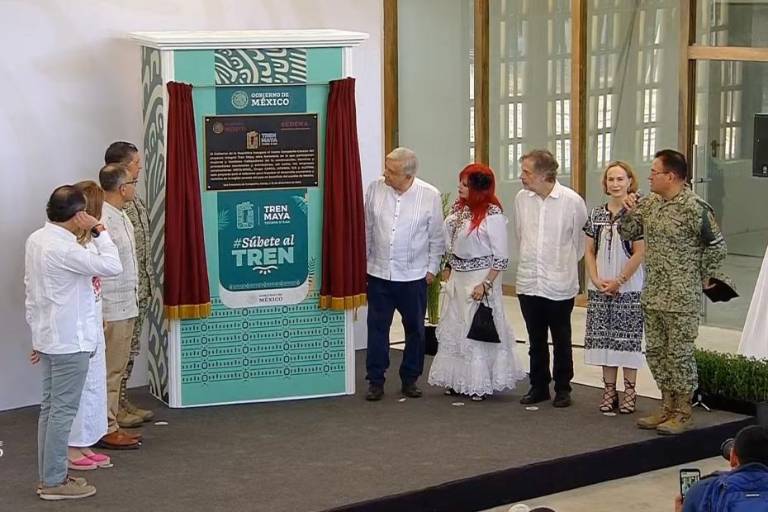 Inaugura AMLO primera etapa del Tren Maya, de Campeche a Cancún