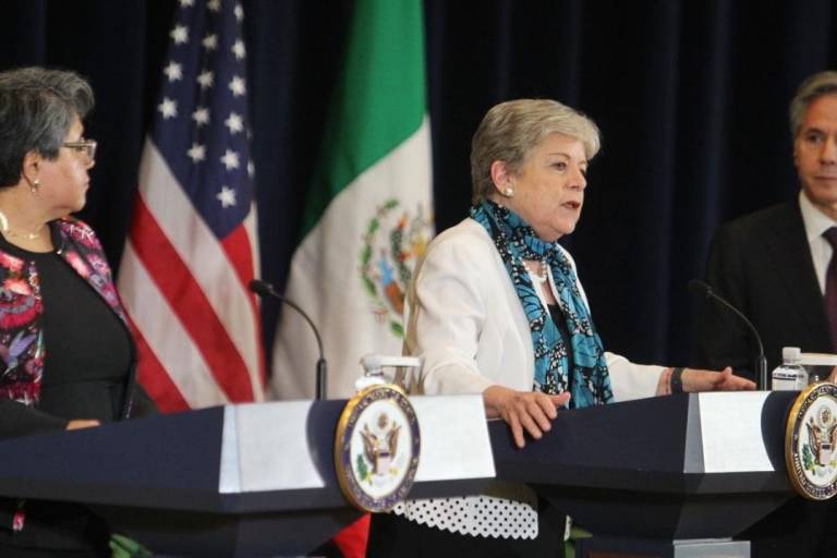 Embajadora de México defiende en Washington y ante Blinken, la política de seguridad de AMLO