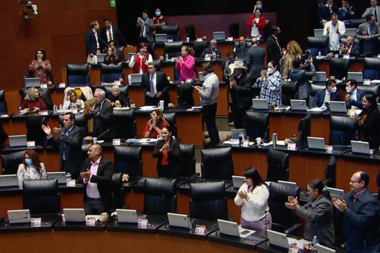 Aprueban en Senado leyes secundarias en materia electoral, la regresan a Diputados