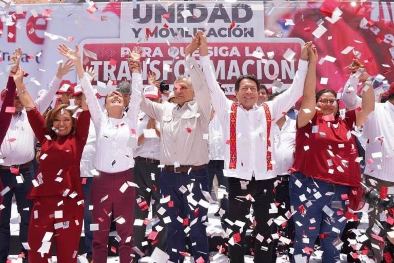 PAN pide a INE inhabilitar ‘corcholatas’ de Morena, entre ellas Sheinbaum, Ebrard, Adán y Monreal