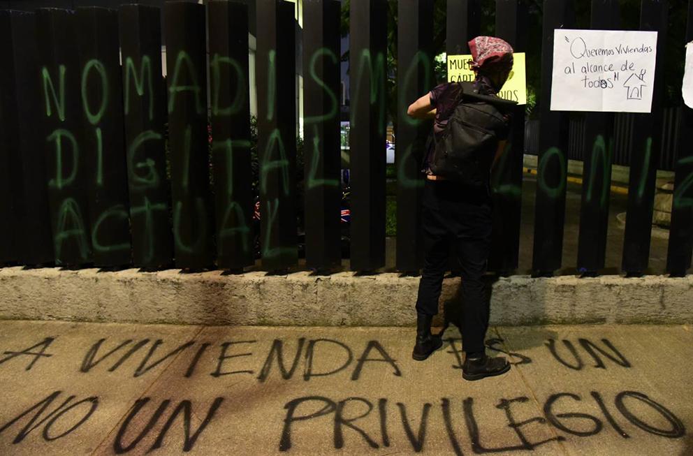 $!¡No más gente sin viviendas! El clamor de la generación sin casa