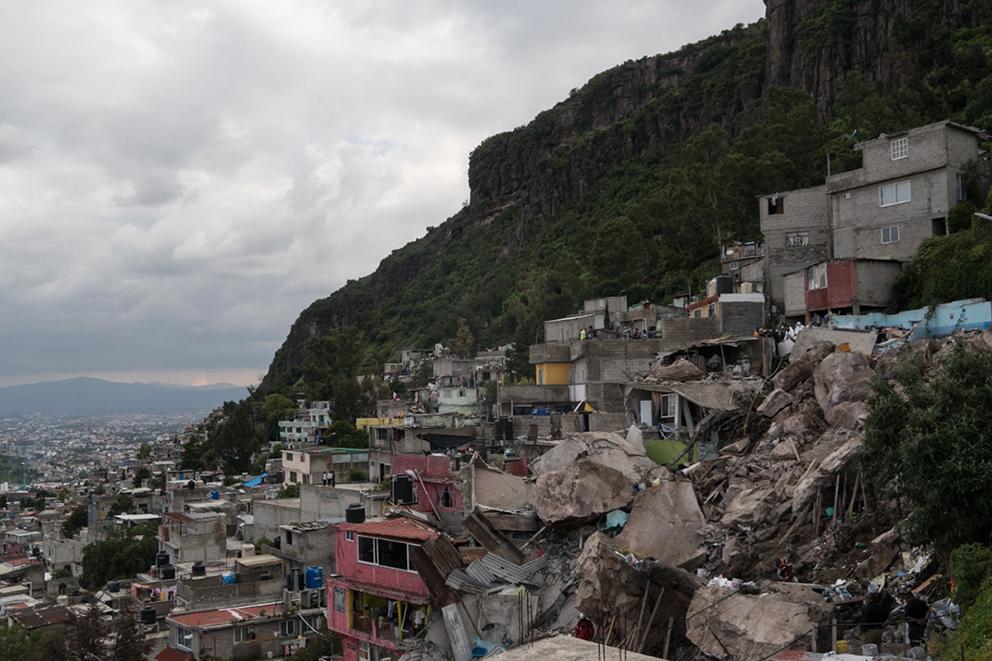 $!La colonia Lázaro Cárdenas 2da. La sección es la parte más alta del cerro del Chiquihuite.