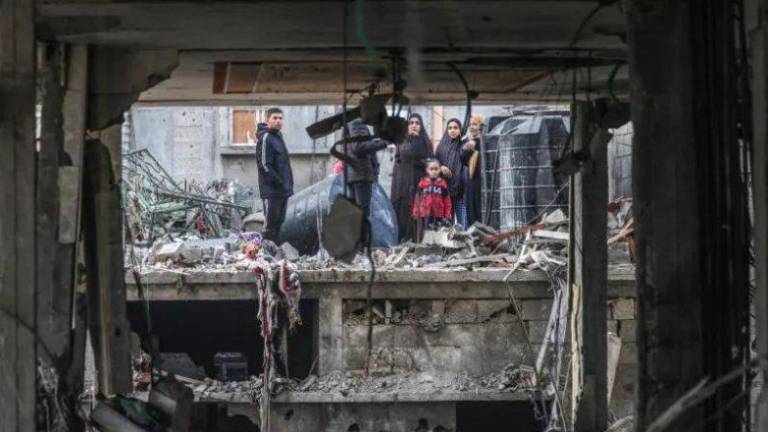 Cerca de 1.5 millones de palestinos, más de la mitad de la población de la Franja de Gaza, se han hacinado en la ciudad de Rafah.