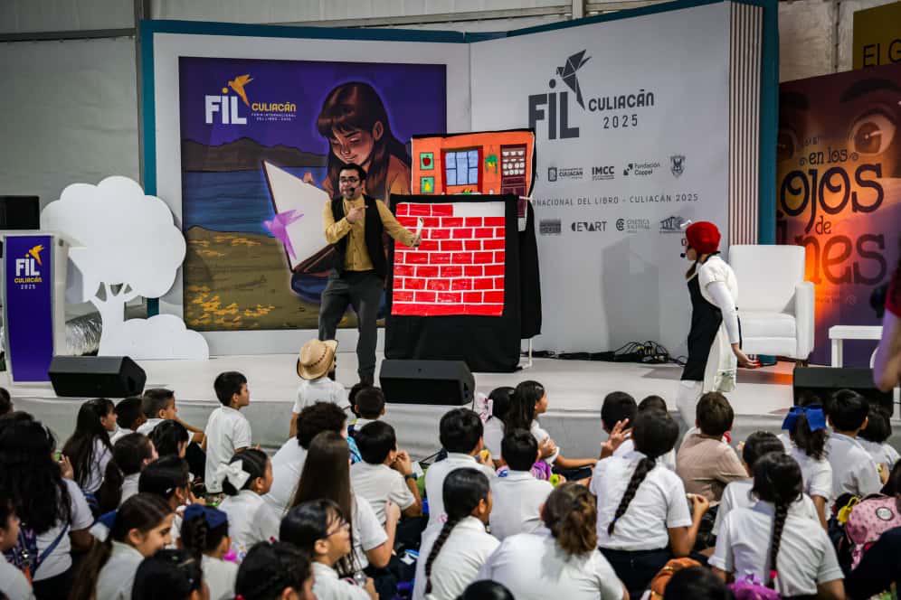 $!Historias divertidas, recreadas, promovieron en los niños el amor por la lectura.