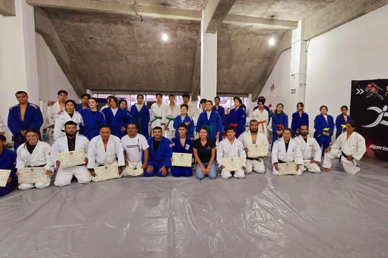 Certifica Federación Mexicana trabajo de judocas sinaloenses
