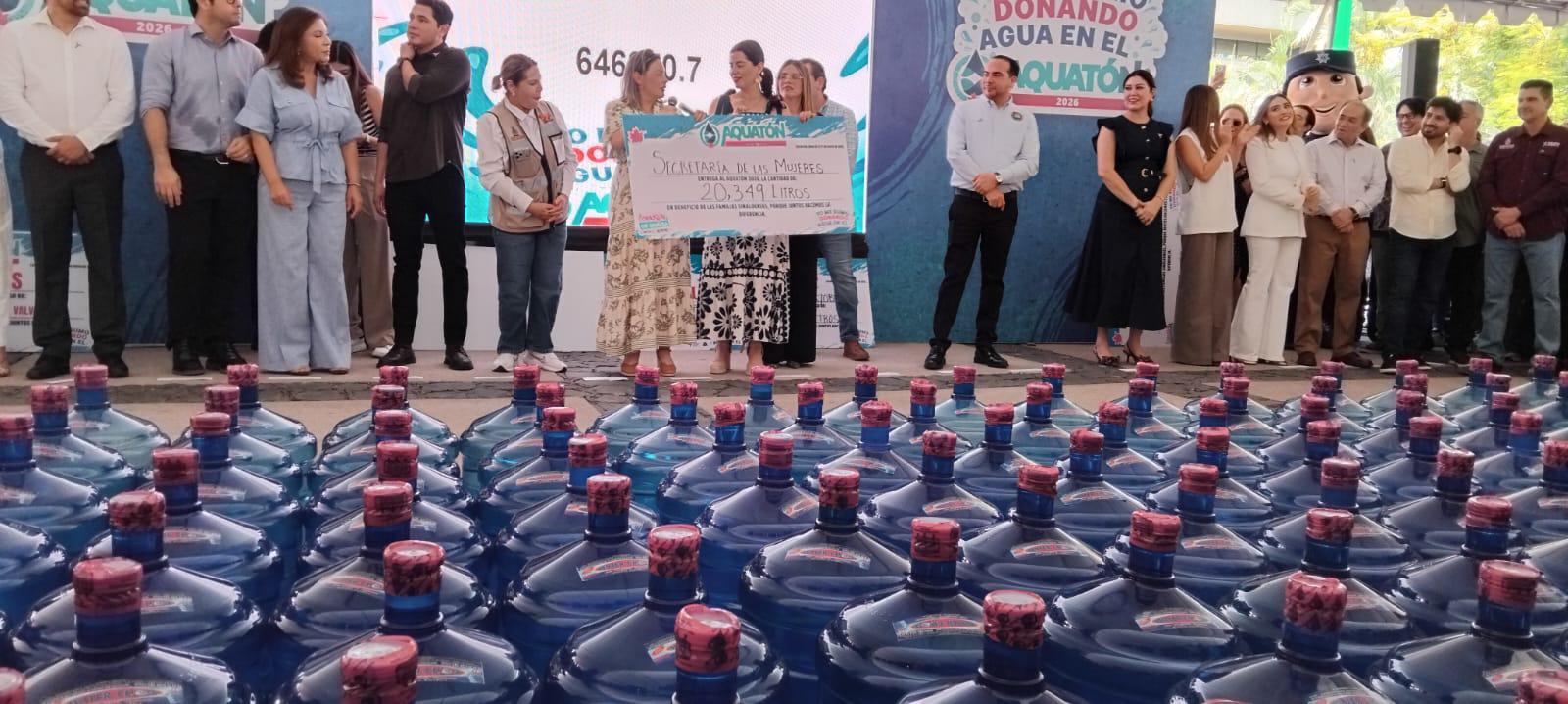Arranca el Aquatón 2026 en Sinaloa con jornada de colecta de agua potable