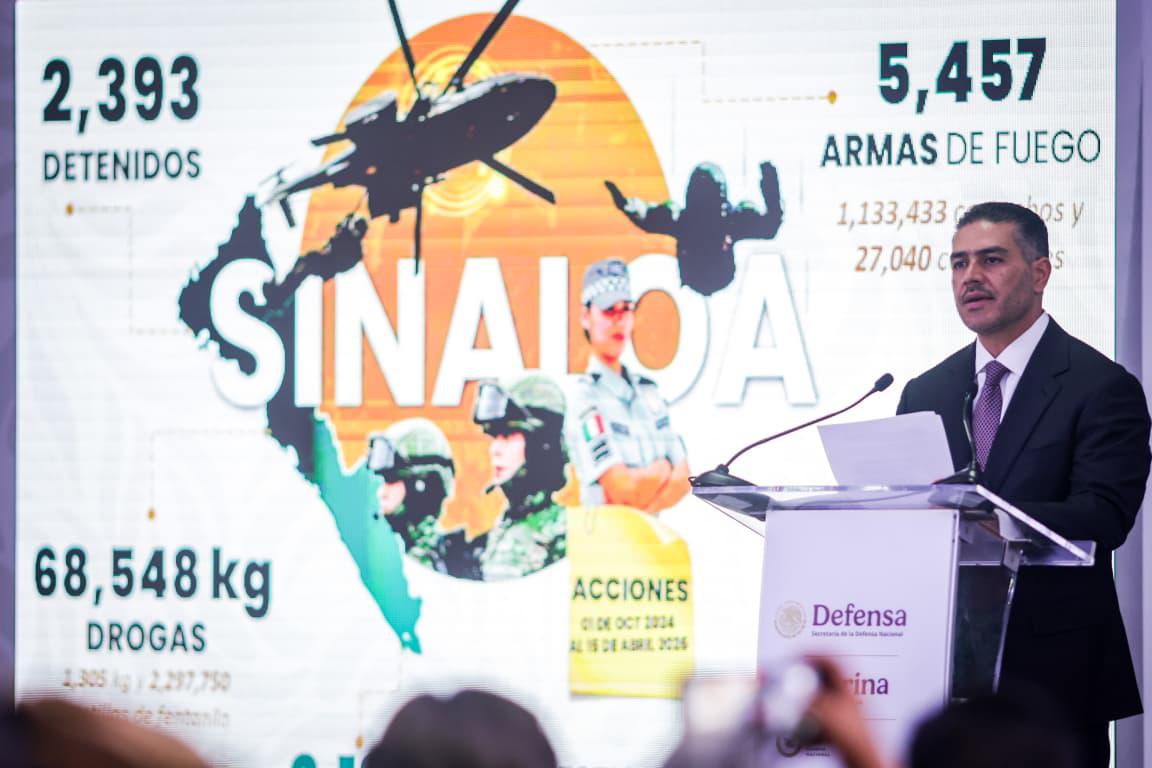 Nunca hubo indicios de nexos criminales contra Rocha ni otros funcionarios de Gobierno de Sinaloa: Harfuch