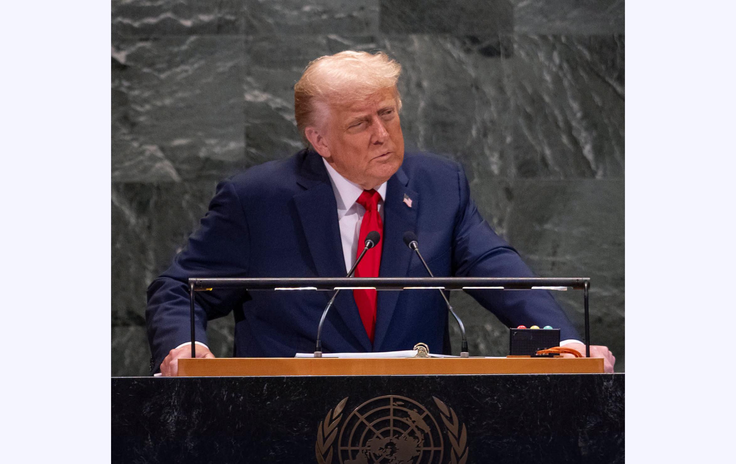 Ante la ONU, Trump acusa a México de ser ‘el epicentro de la violencia de los cárteles’