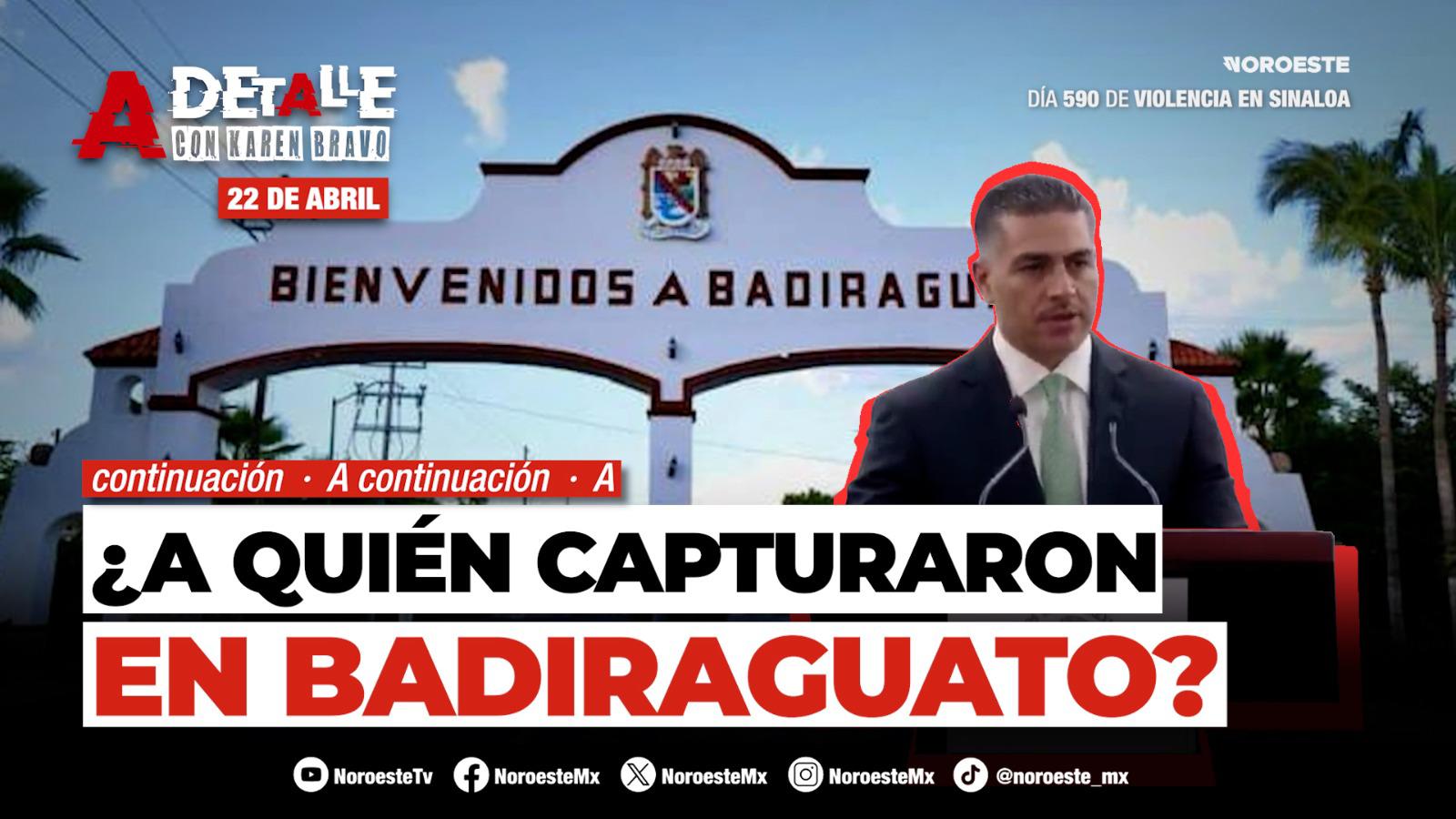 Este miércoles A Detalle: Harfuch confirma detenciones en Sinaloa pero no identidades de los capturados