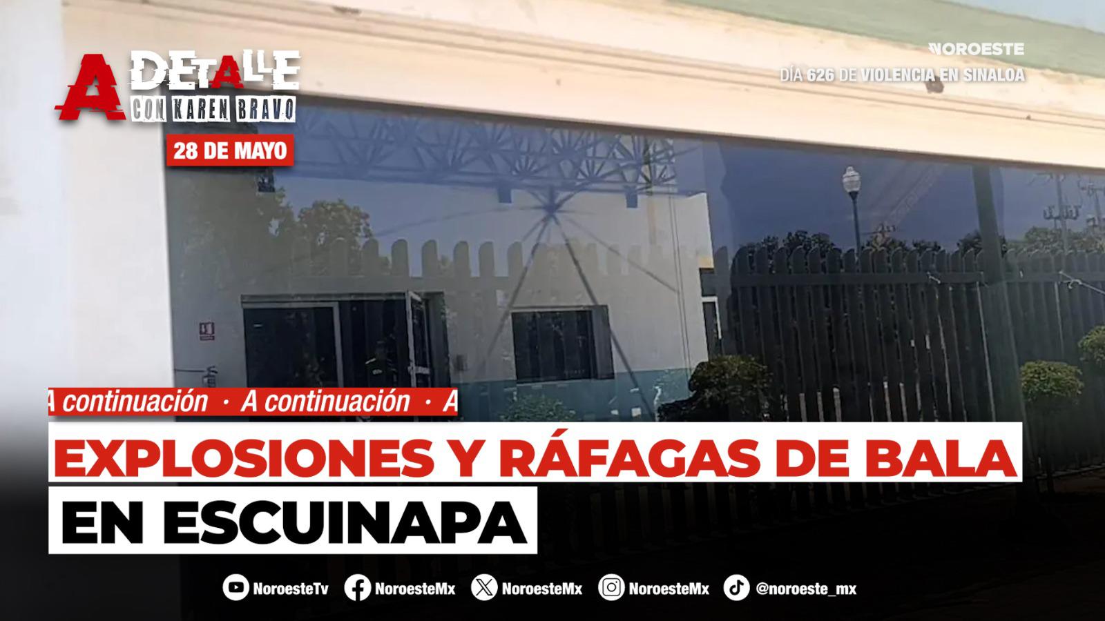 #EnVivo | Este jueves A Detalle: Enfrentamiento a balazos se prolonga por 5 horas, en el sur de Sinaloa