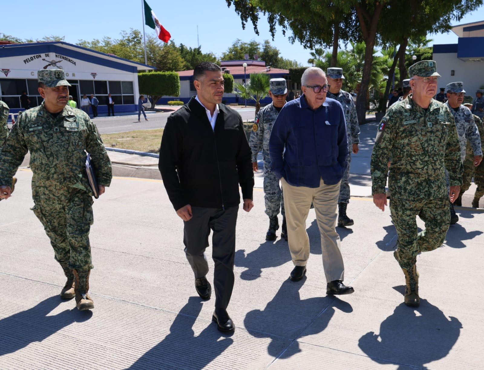 Rocha Moya anuncia refuerzo federal y sistema C5 para reforzar seguridad en Culiacán