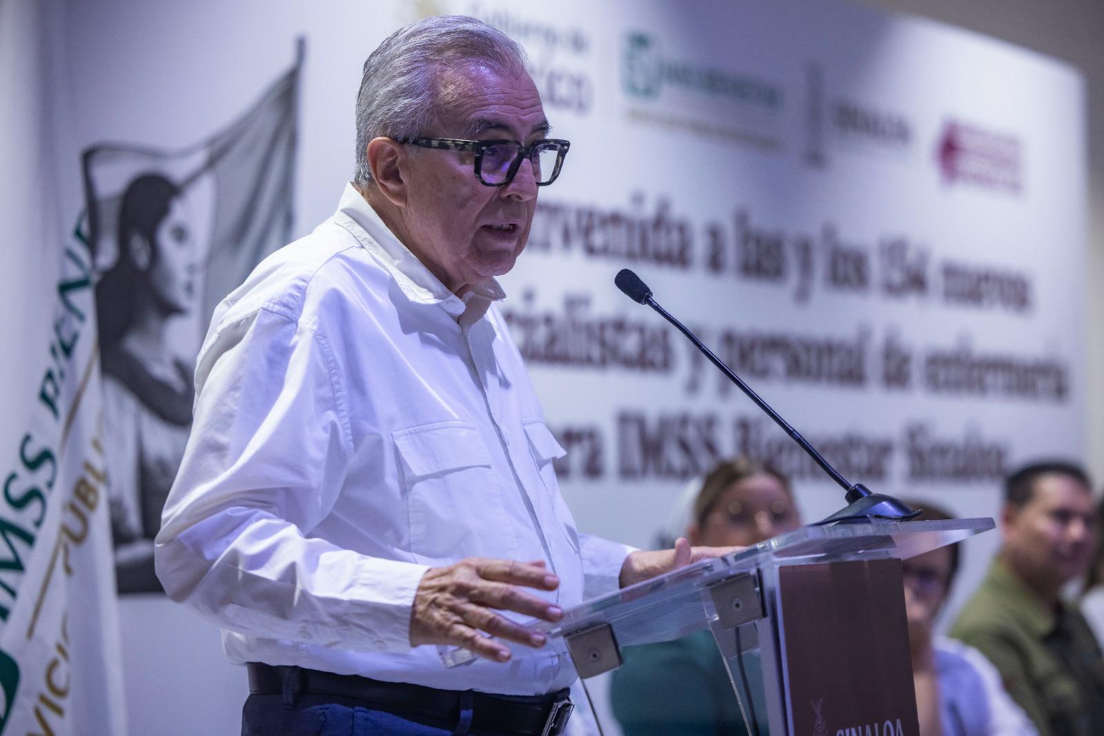 Rocha Moya respalda a Sheinbaum y cuestiona informe de la ONU sobre desapariciones