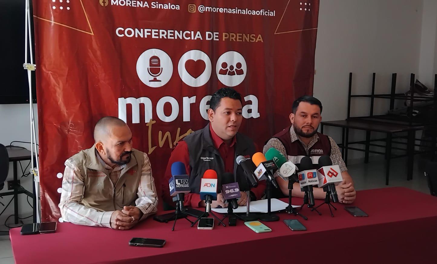 Morena Sinaloa llama a respetar lineamientos ante pintas de ‘#EsImelda’ y ‘Es Tere’