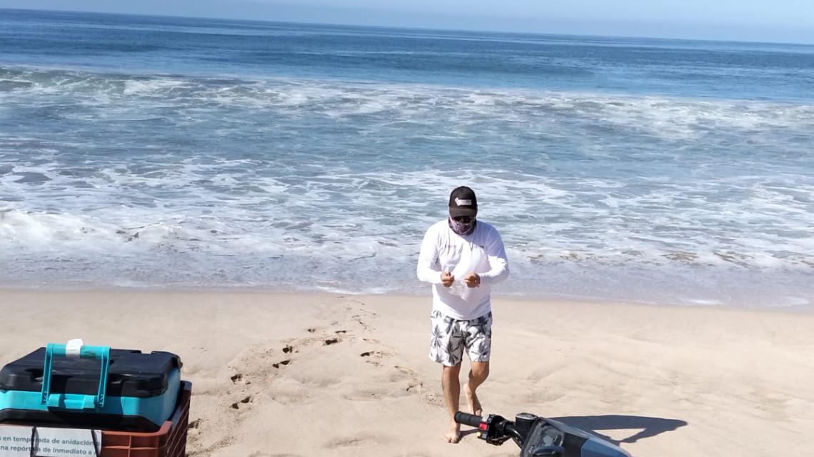 Realizan muestreos en playas de Mazatlán previo a Semana Santa