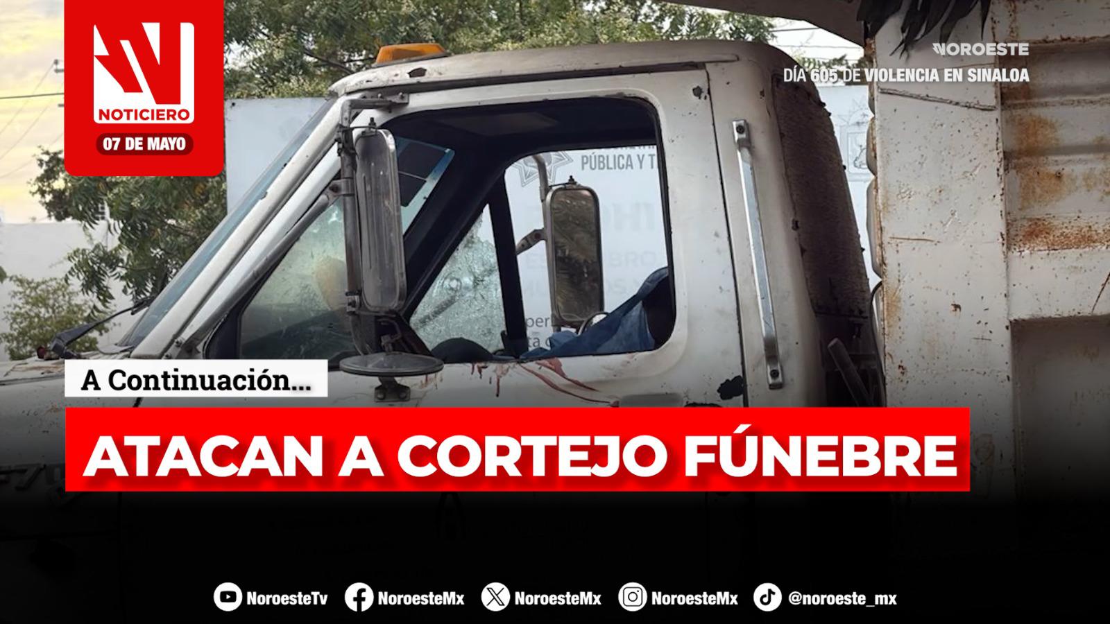 #EnVivo | Este jueves, en Noticiero Noroeste: Le quitan la vida a dos hombres y hieren a tres en cortejo fúnebre
